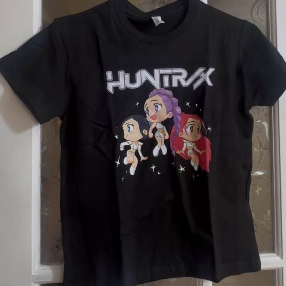 K-pop Huntrix Kids Black T-Shirt